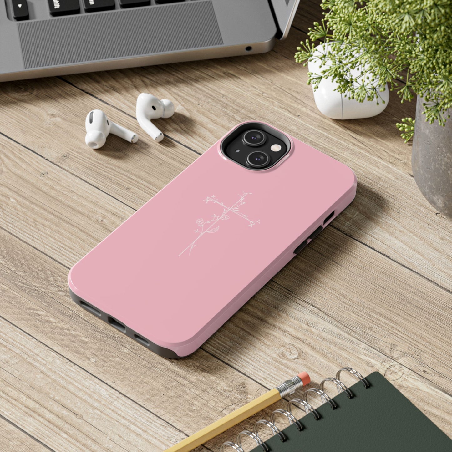 Floral Cross Phone Case