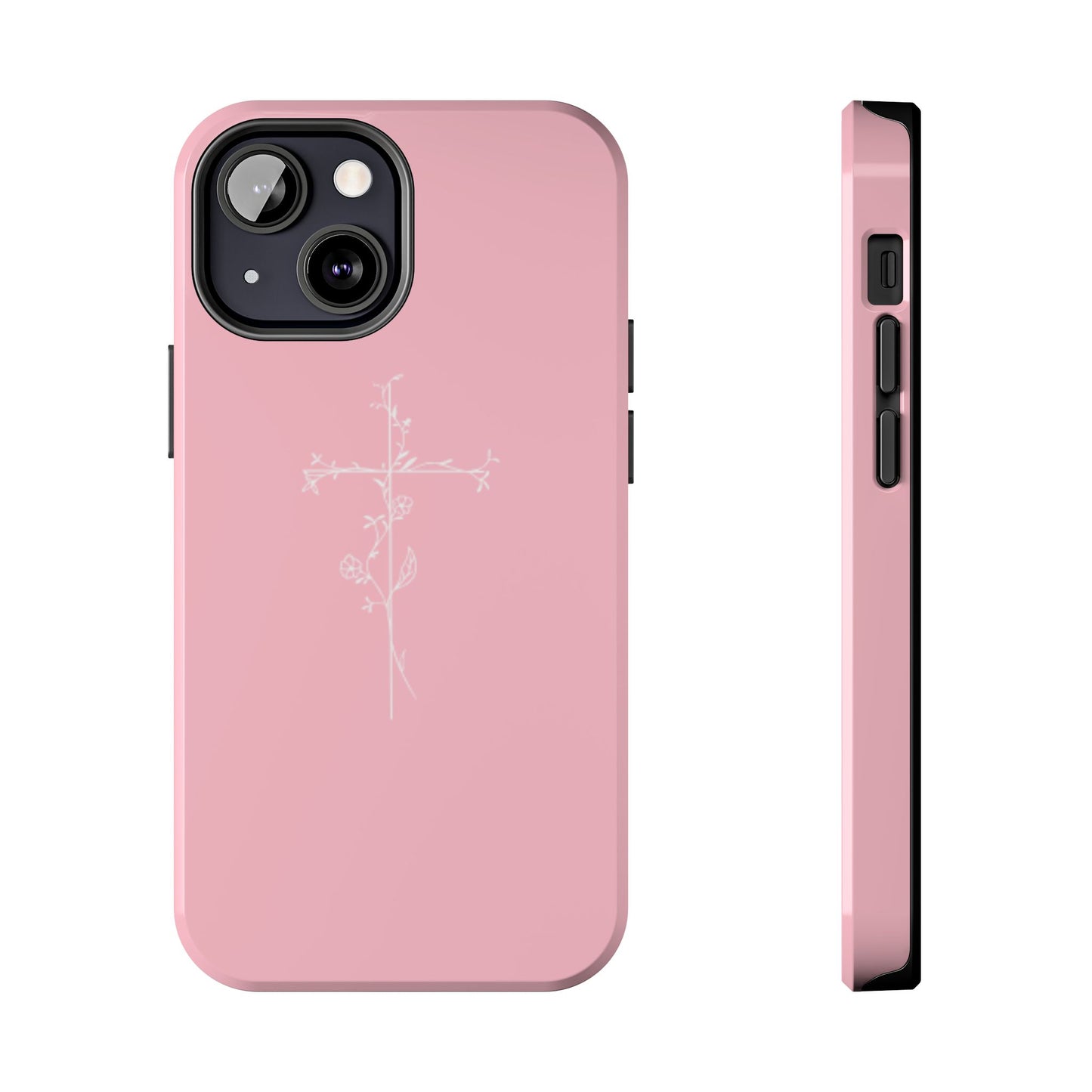 Floral Cross Phone Case
