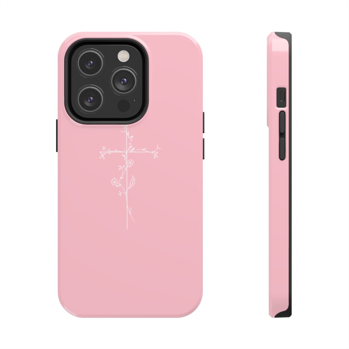 Floral Cross Phone Case