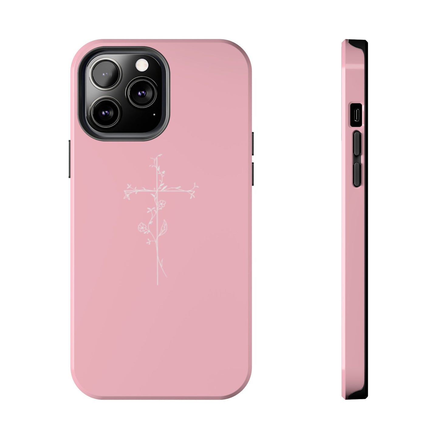 Floral Cross Phone Case