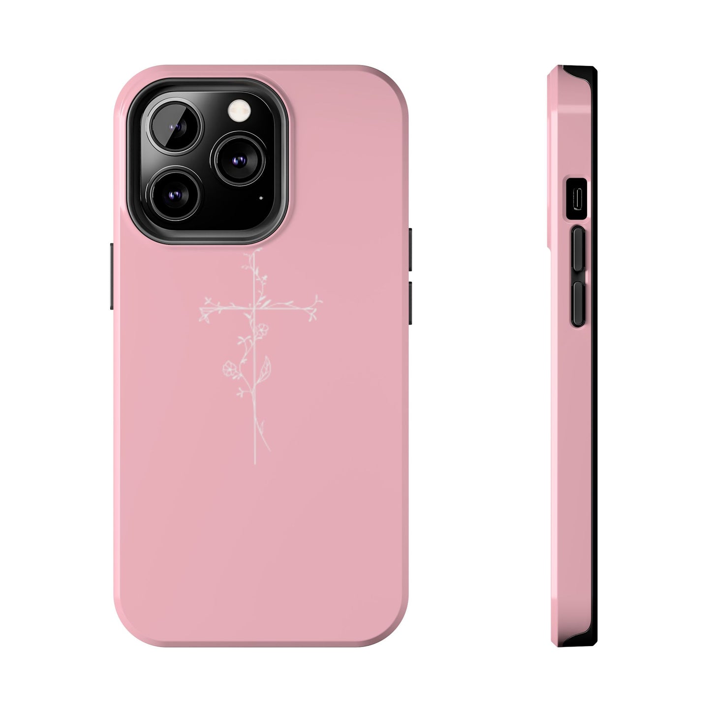 Floral Cross Phone Case