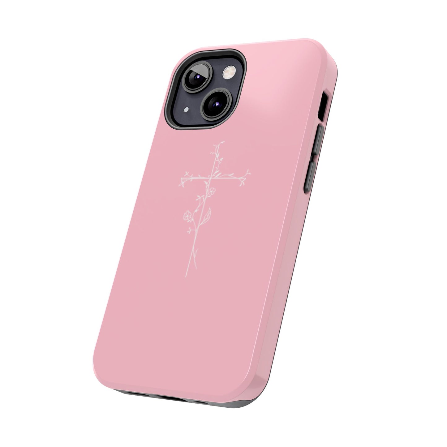 Floral Cross Phone Case