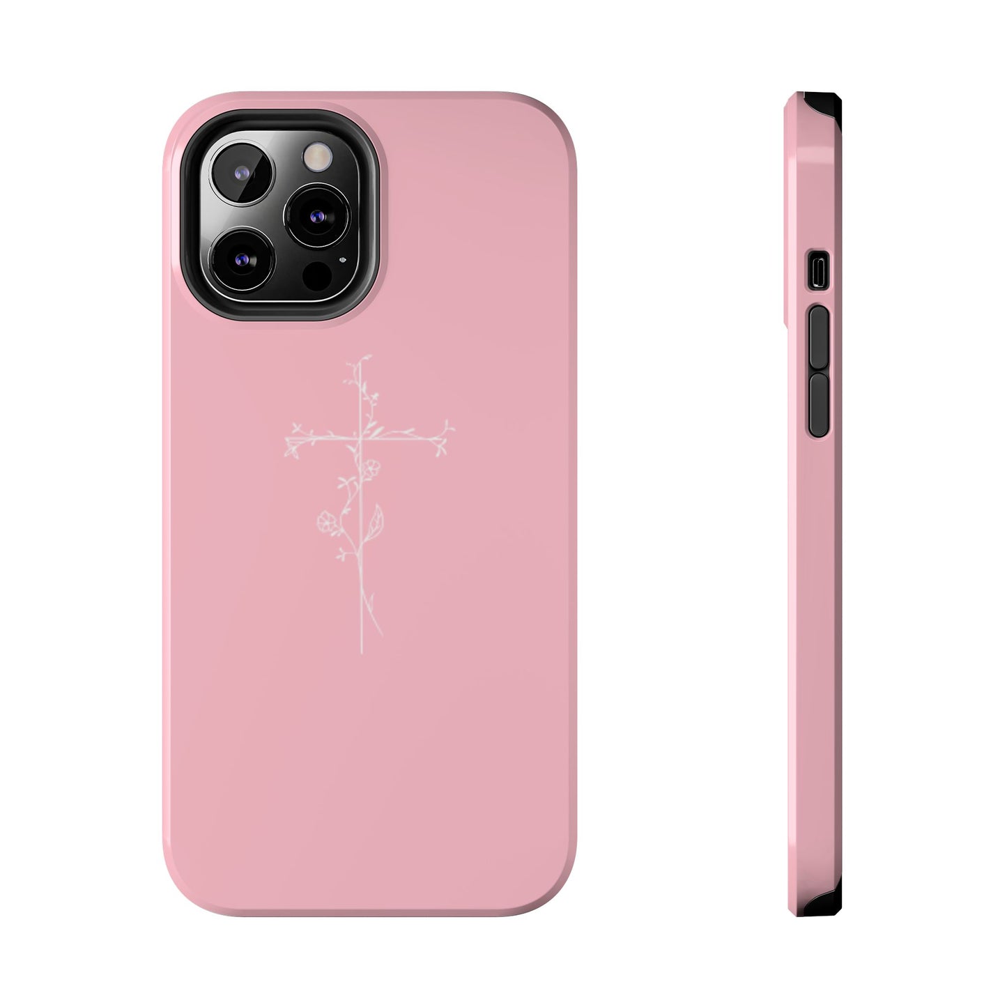 Floral Cross Phone Case