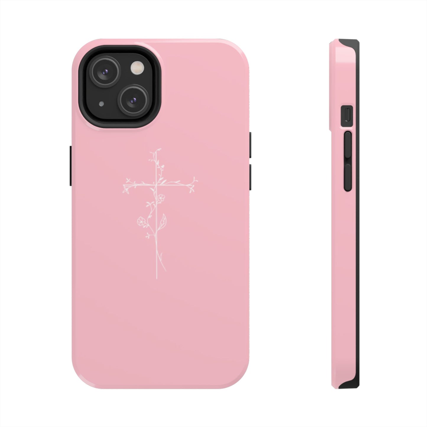 Floral Cross Phone Case