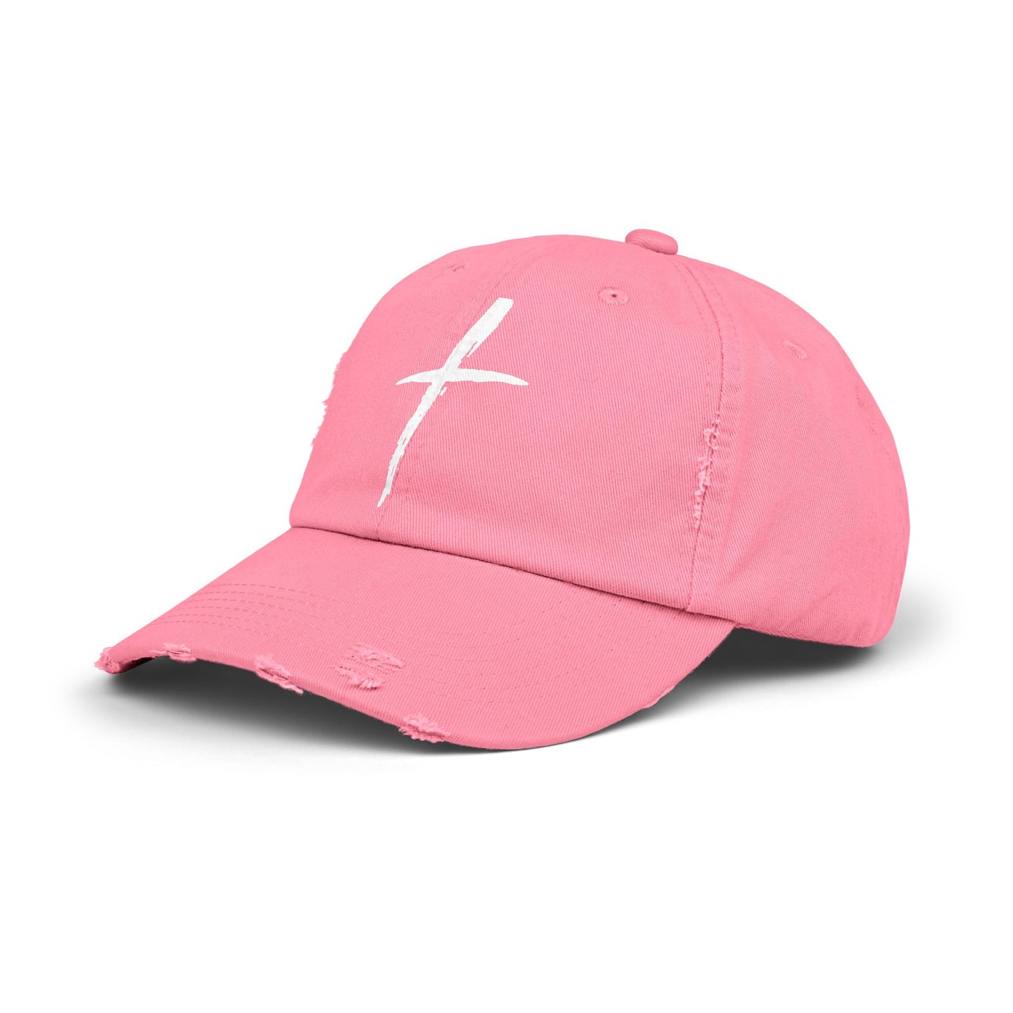 Distressed Cross Cap