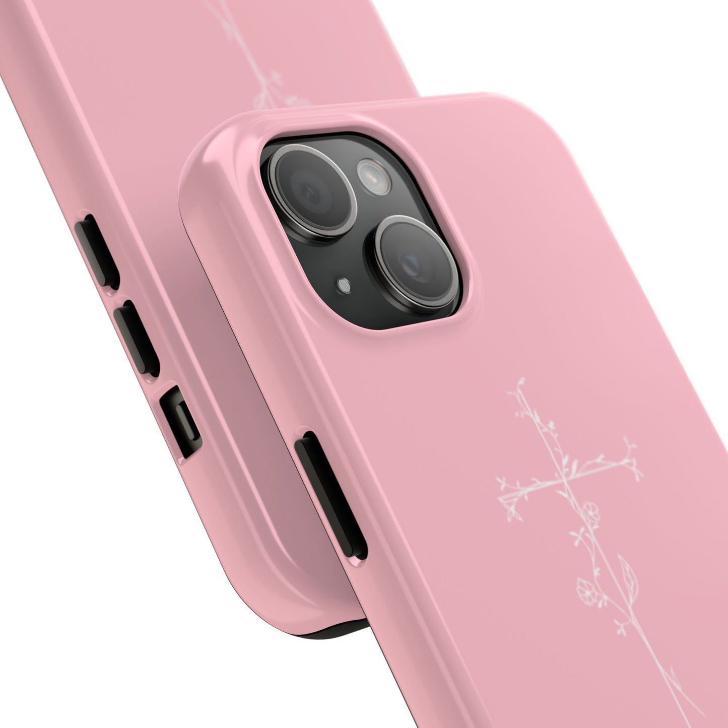 Floral Cross Phone Case