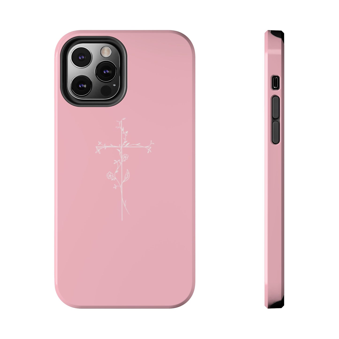 Floral Cross Phone Case