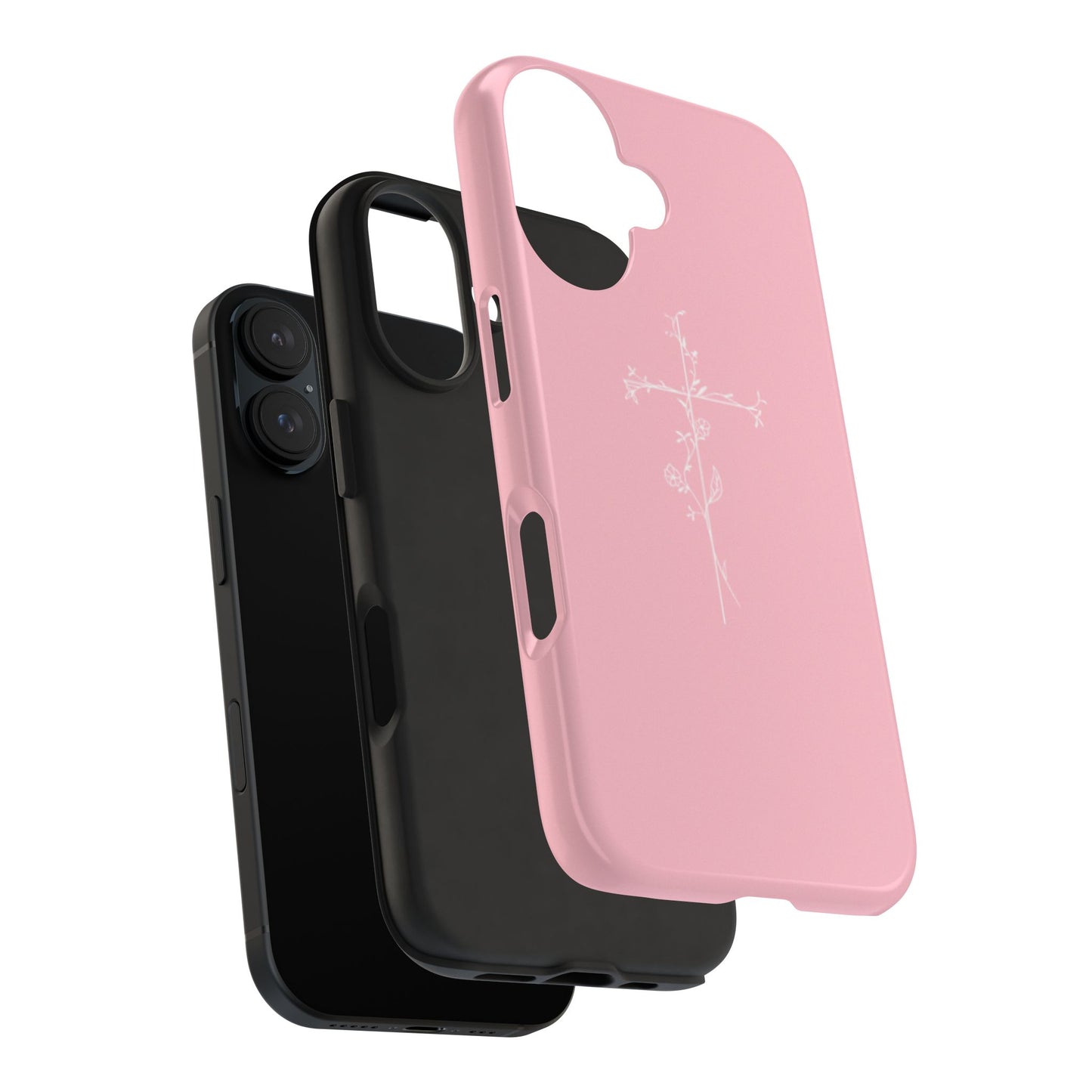 Floral Cross Phone Case