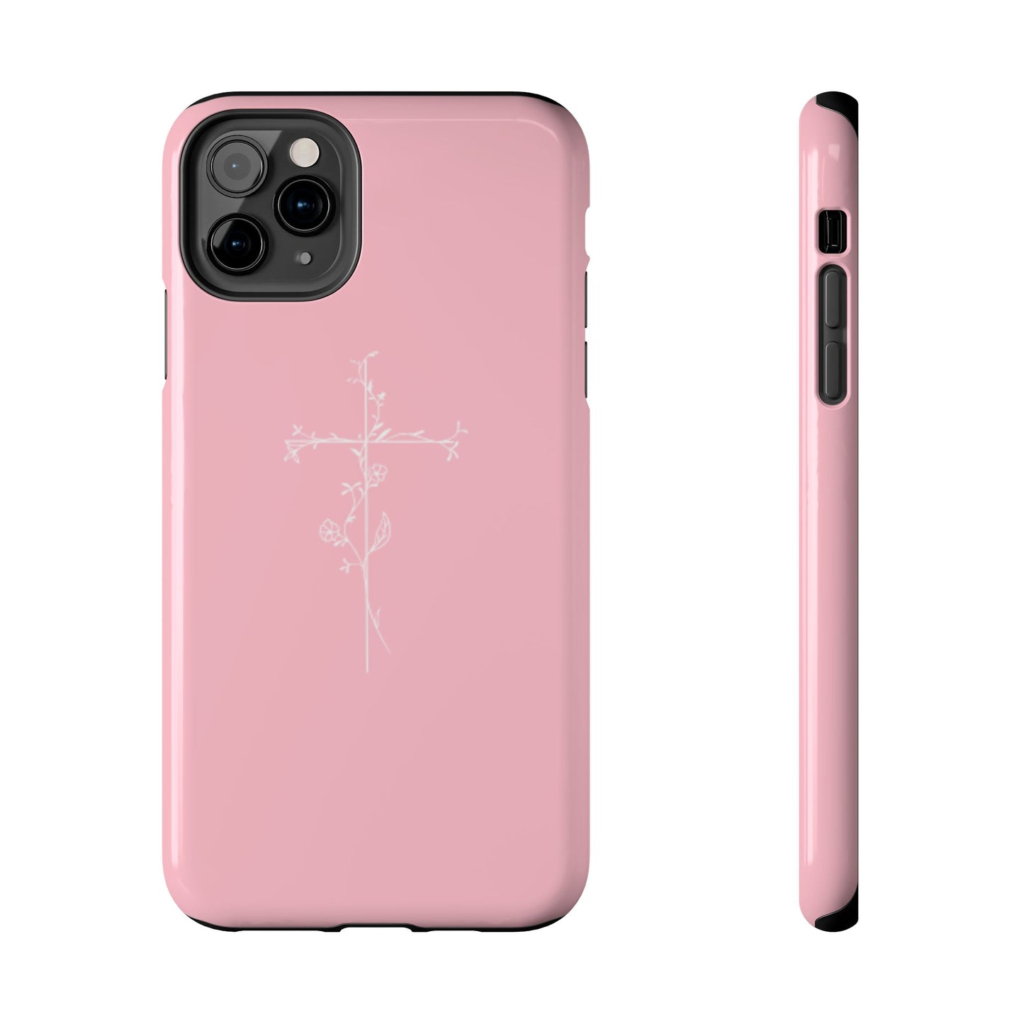 Floral Cross Phone Case