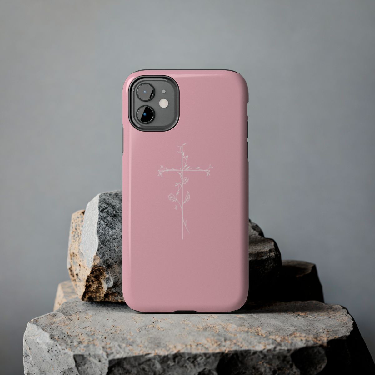 Floral Cross Phone Case