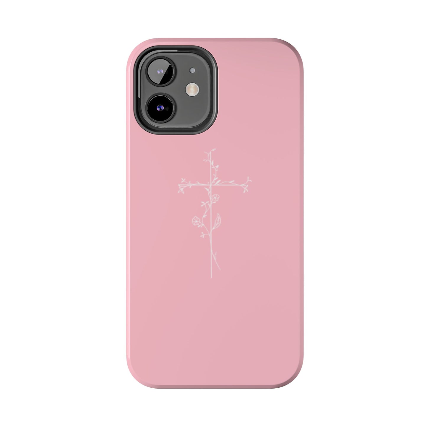 Floral Cross Phone Case