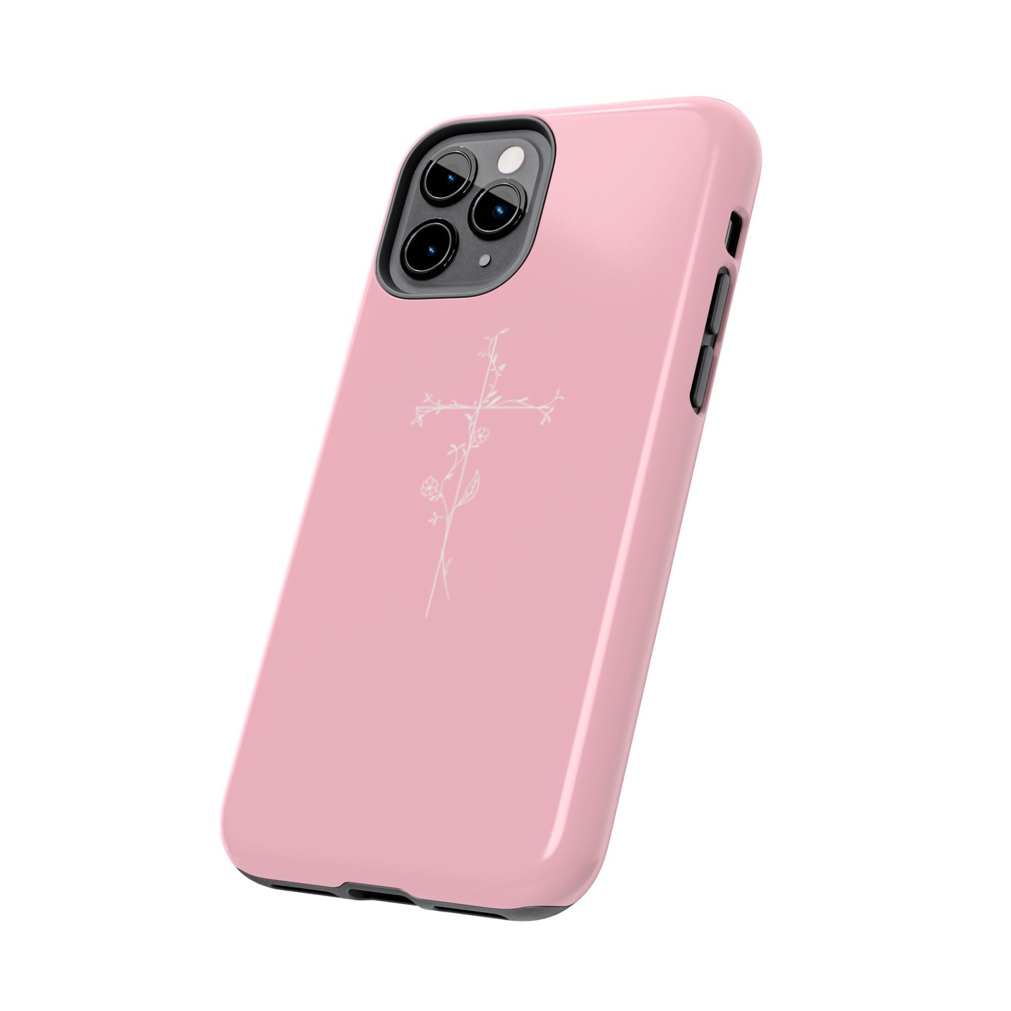 Floral Cross Phone Case