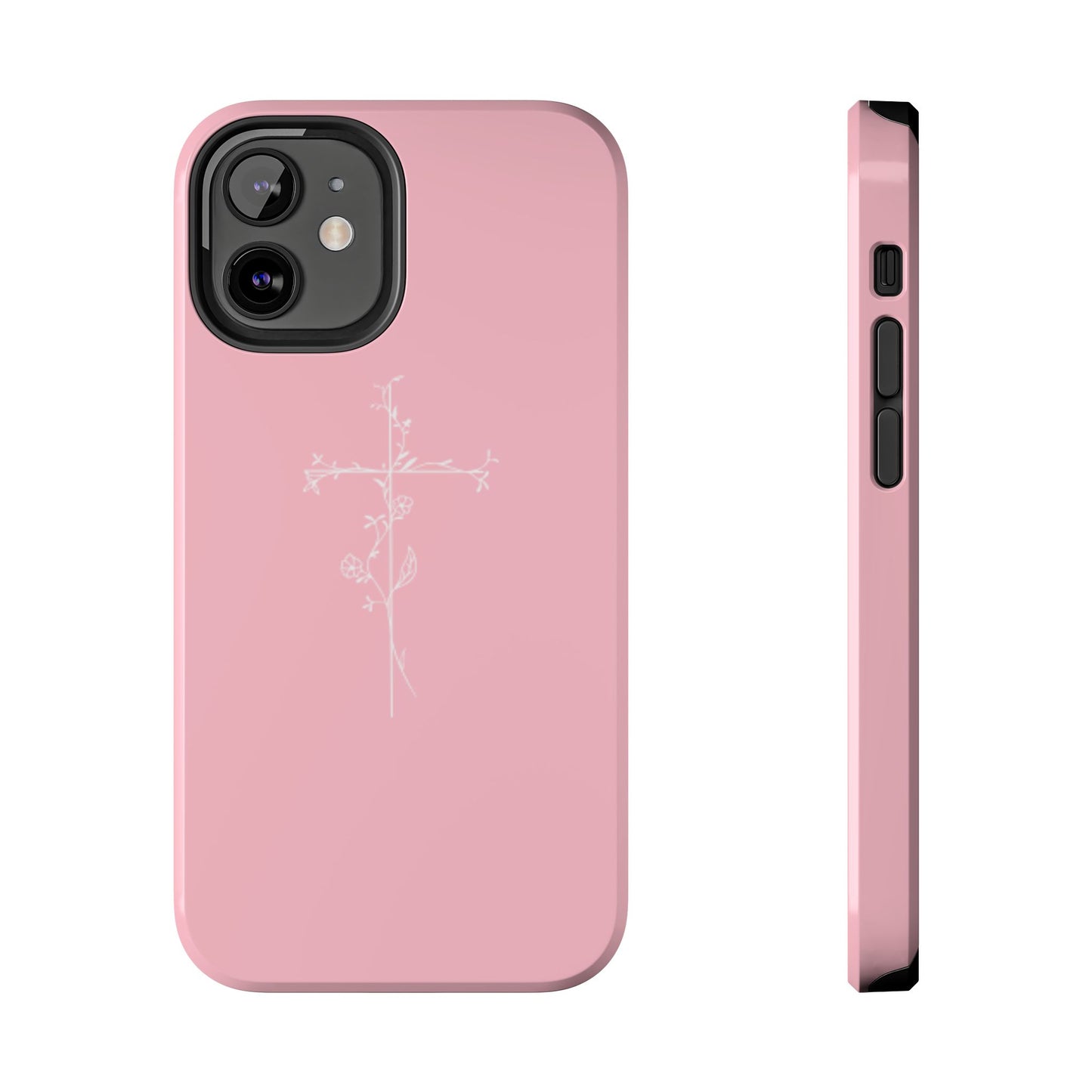 Floral Cross Phone Case