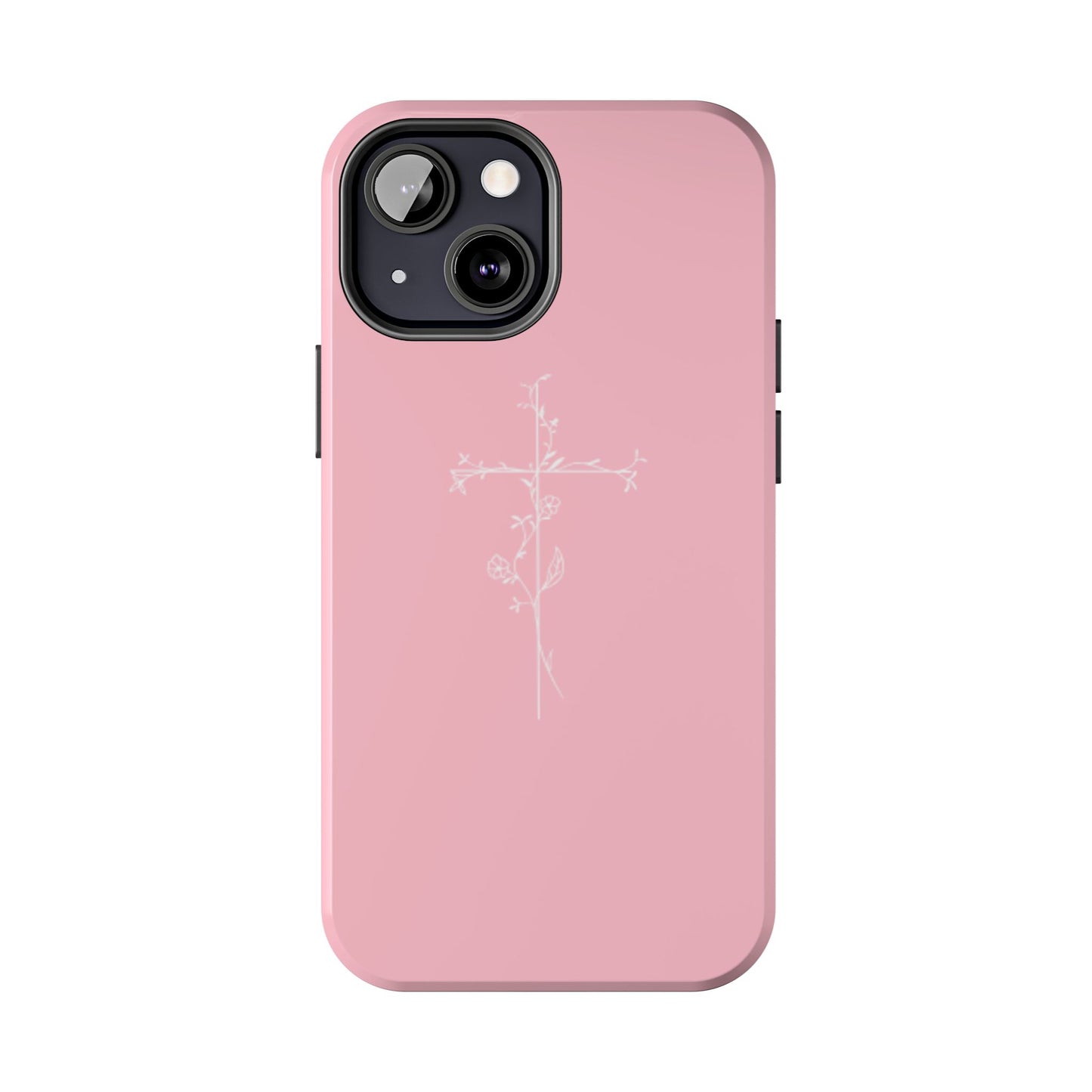 Floral Cross Phone Case