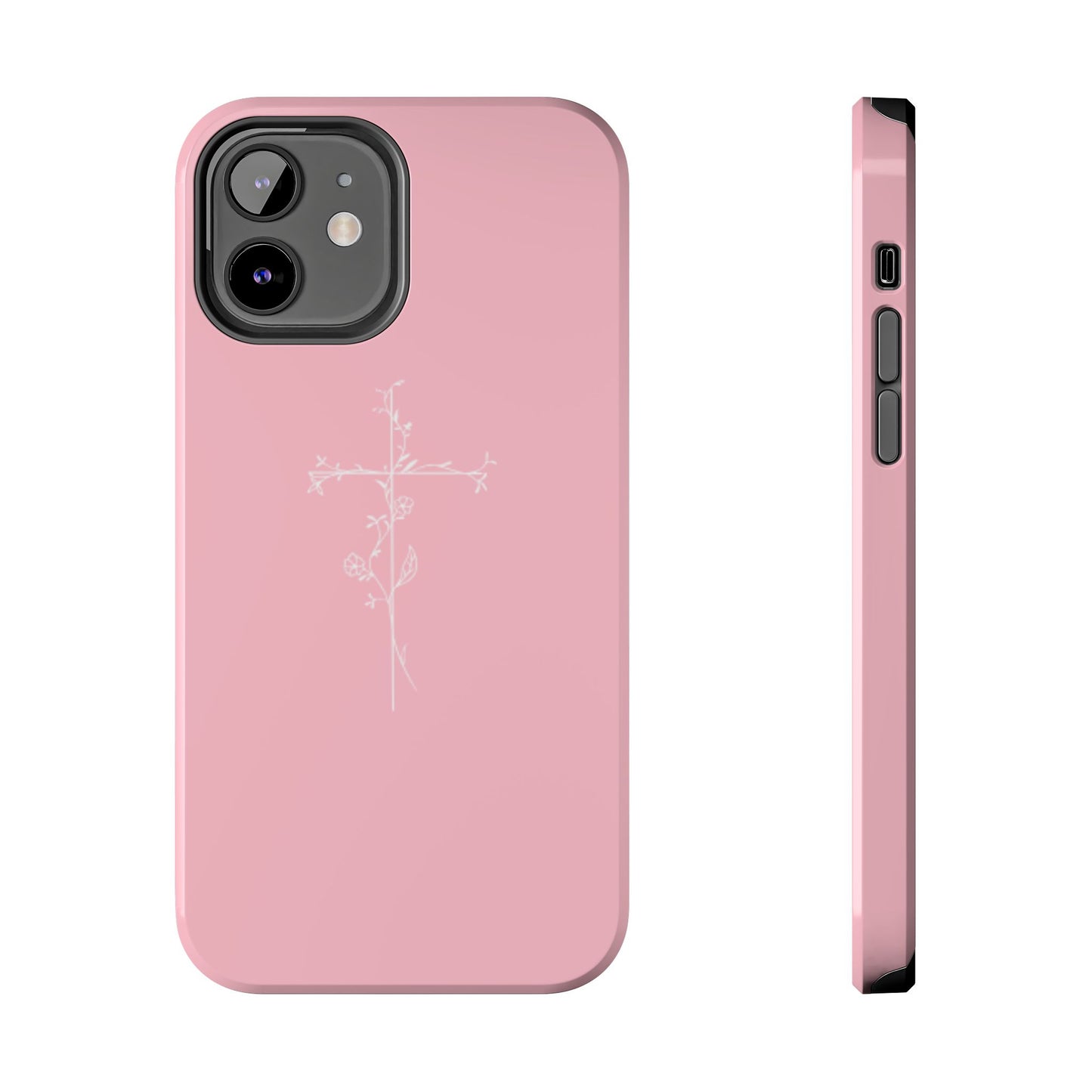 Floral Cross Phone Case
