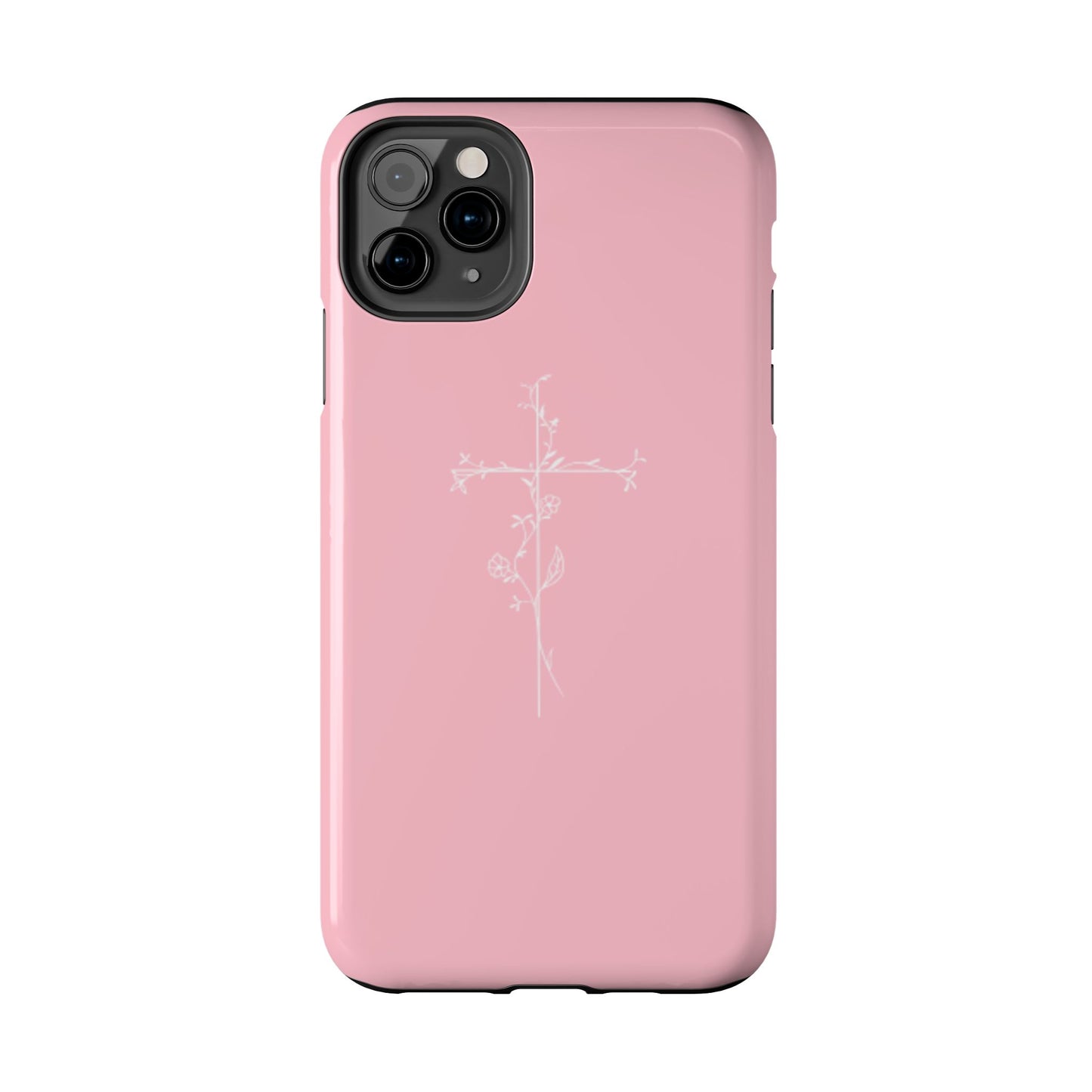 Floral Cross Phone Case