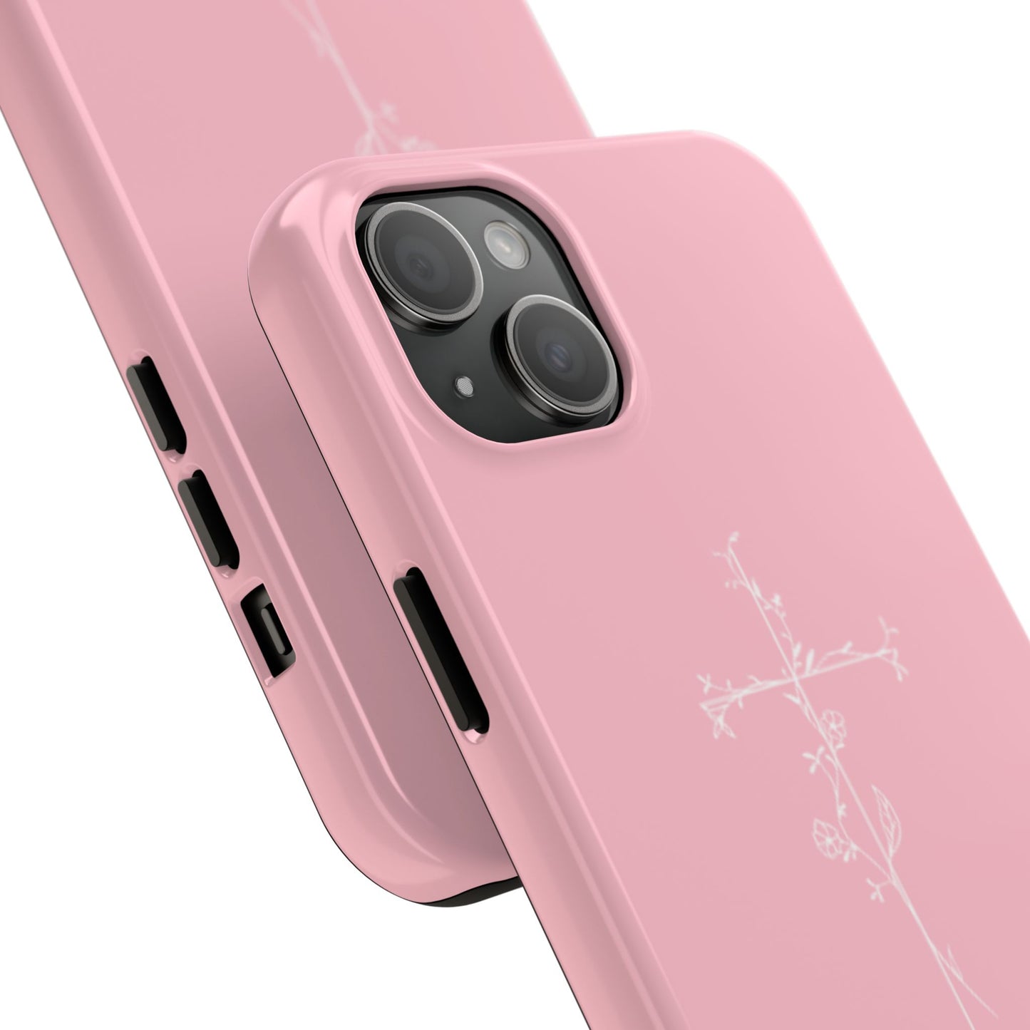 Floral Cross Phone Case
