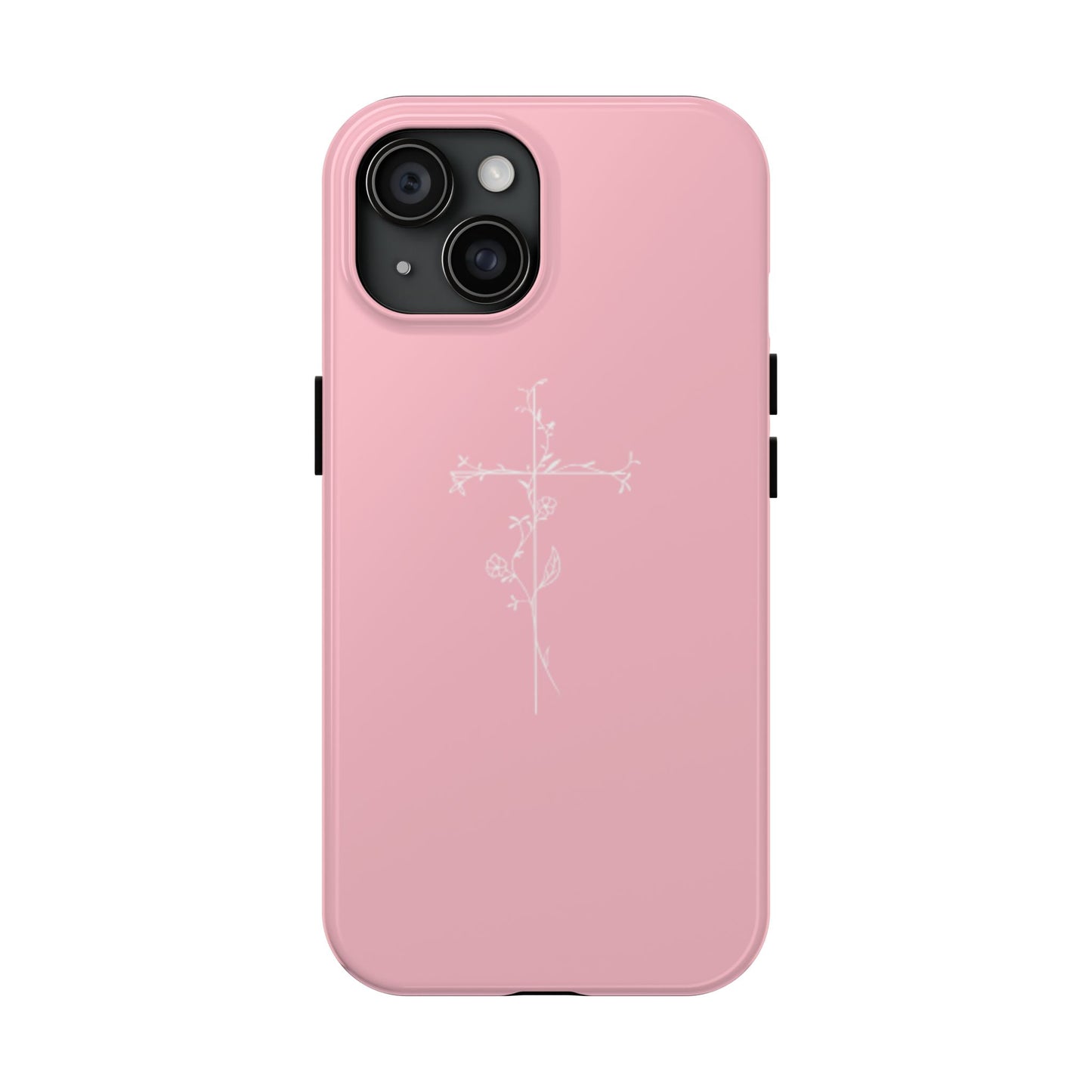 Floral Cross Phone Case