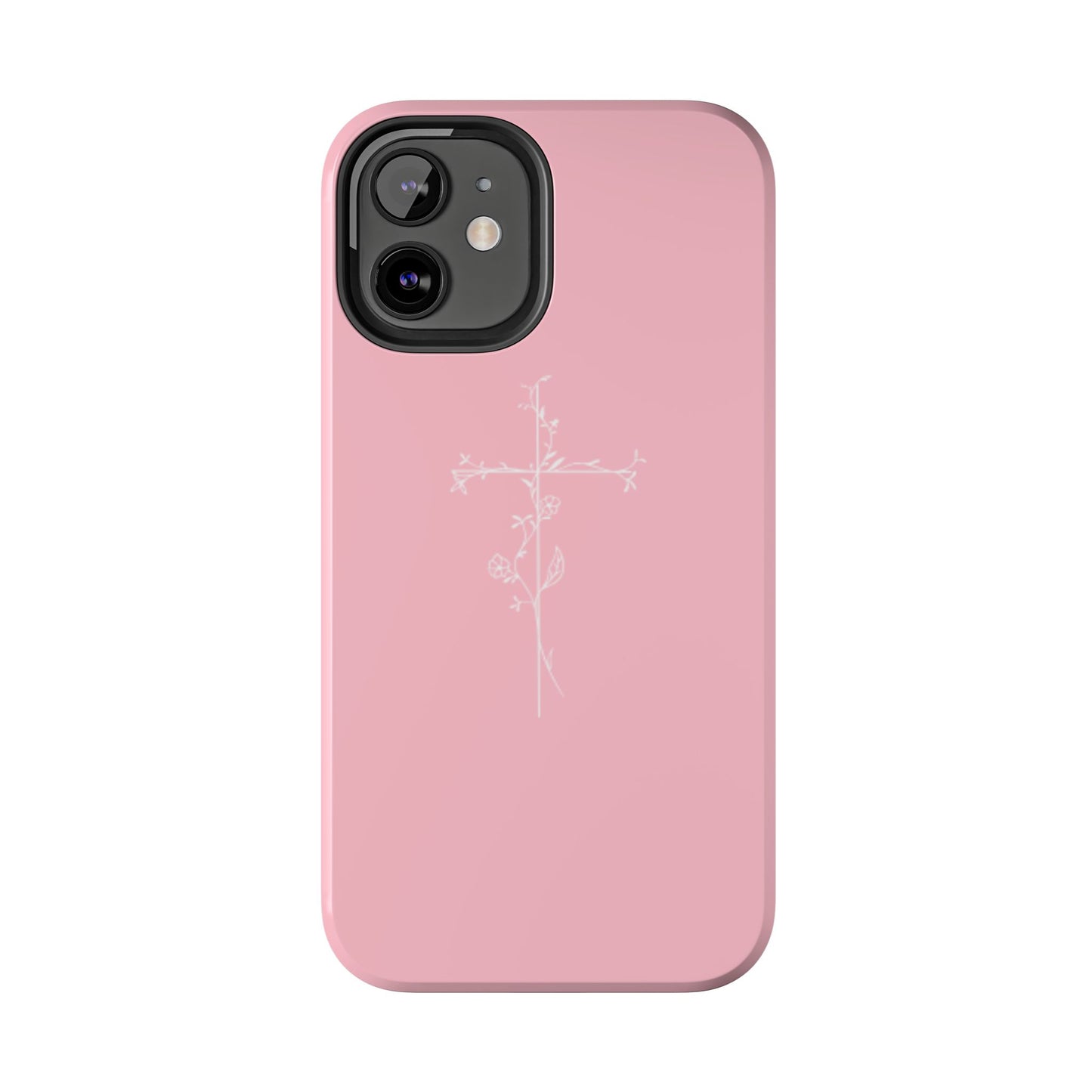 Floral Cross Phone Case