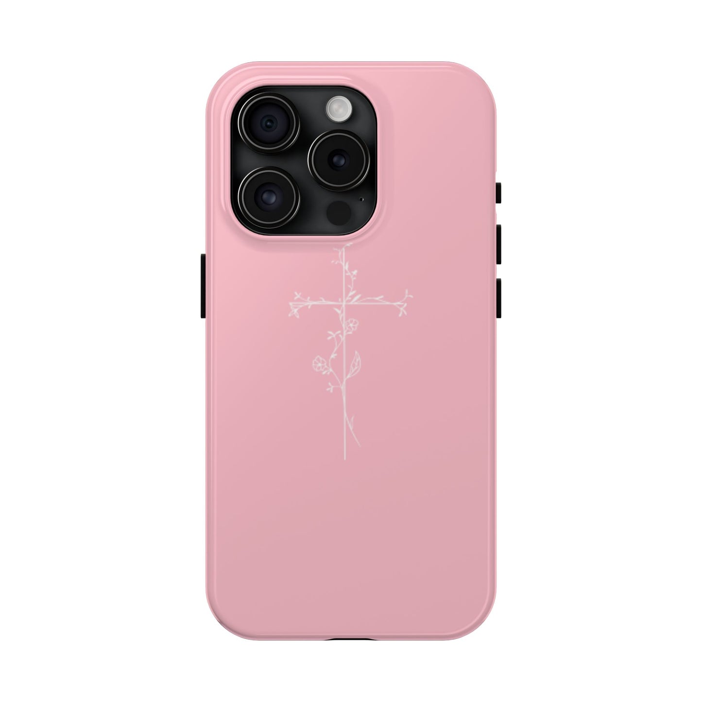 Floral Cross Phone Case