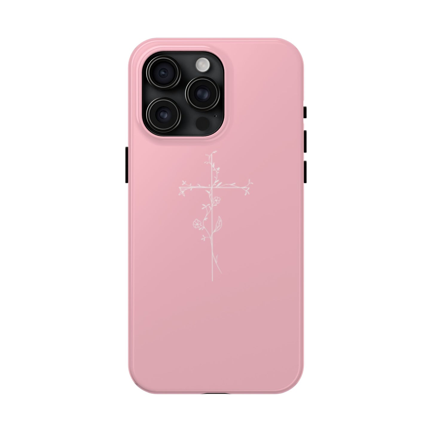 Floral Cross Phone Case