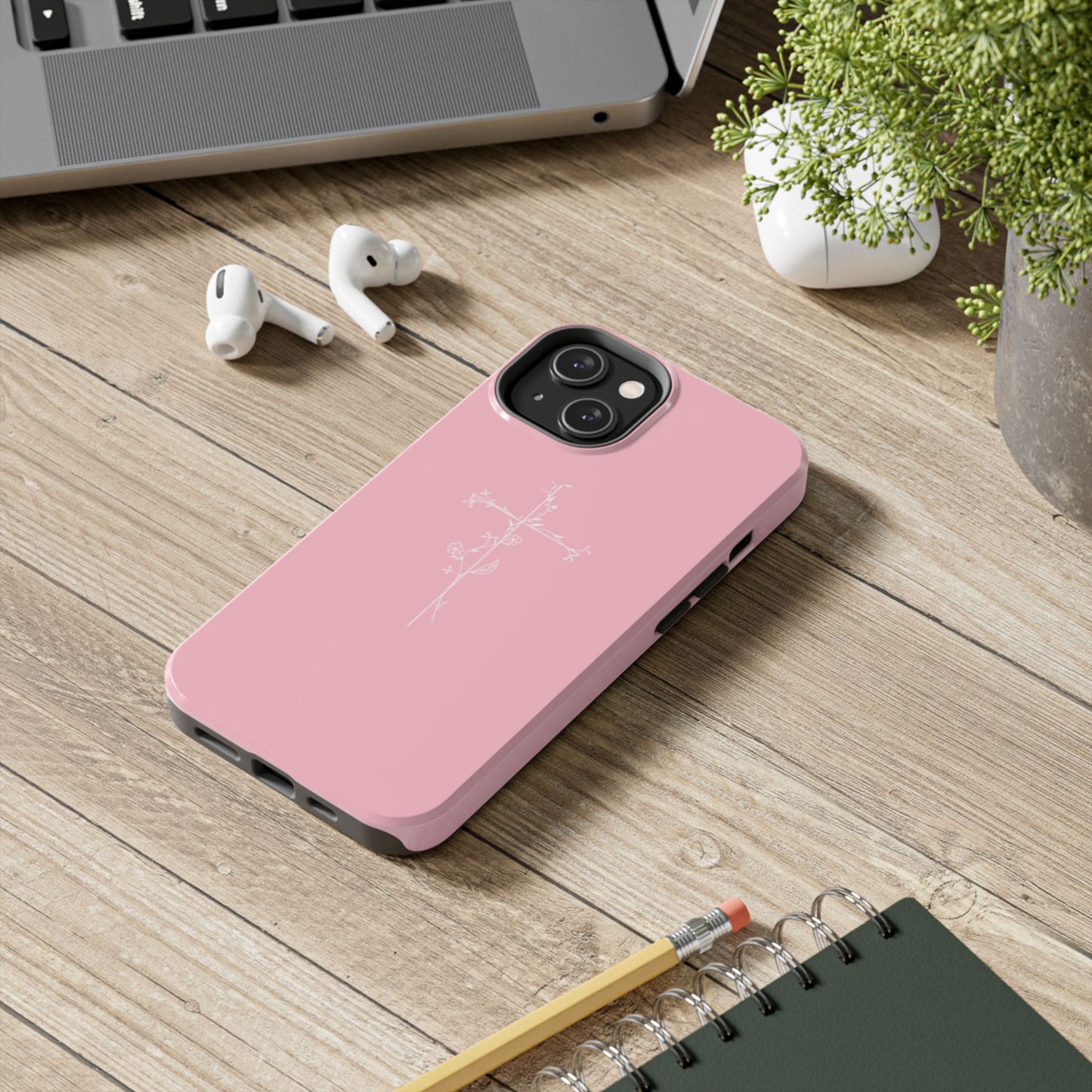 Floral Cross Phone Case