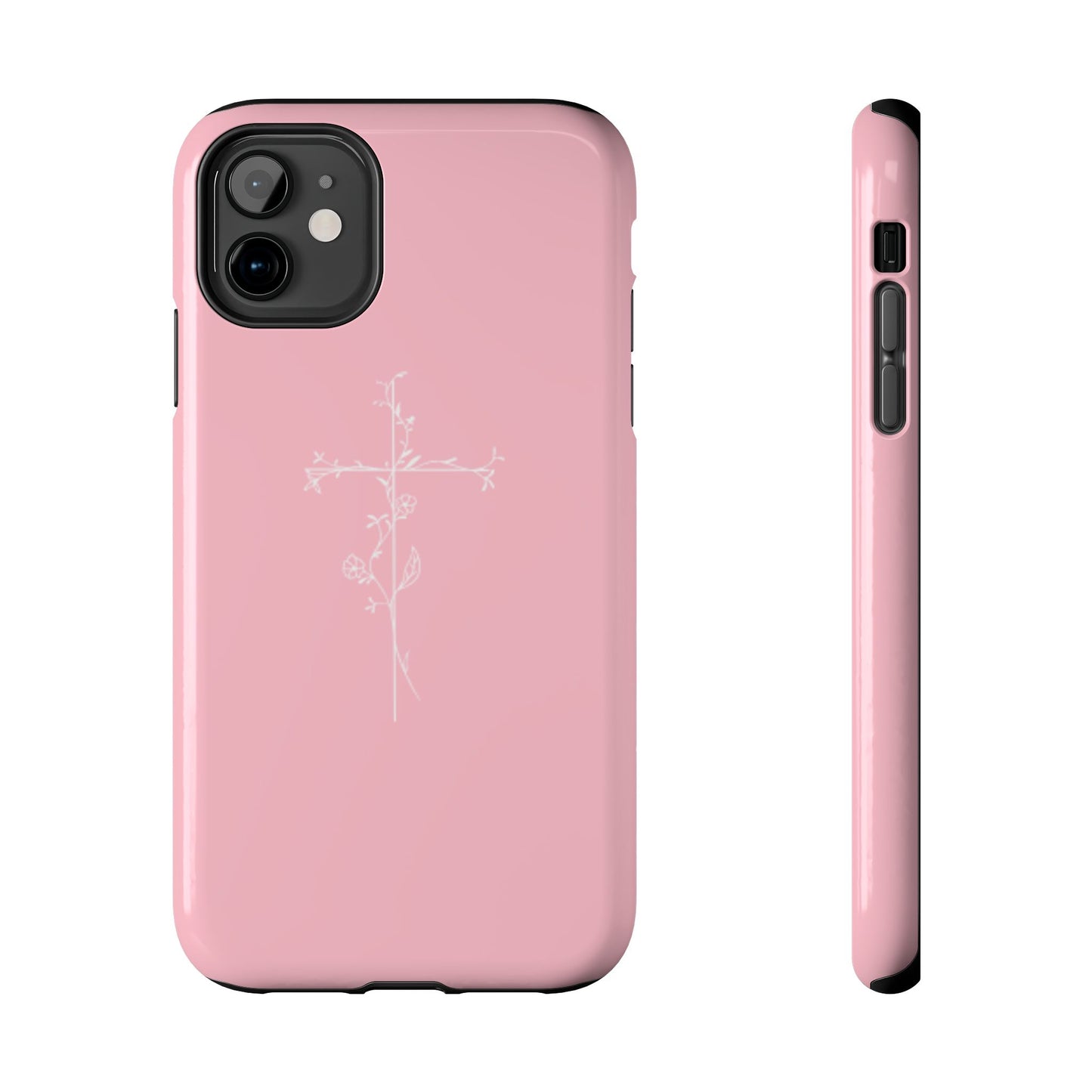 Floral Cross Phone Case
