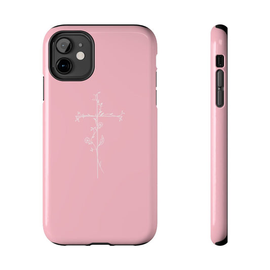 Floral Cross Phone Case