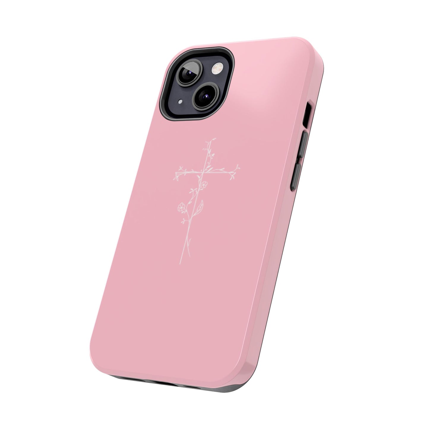Floral Cross Phone Case