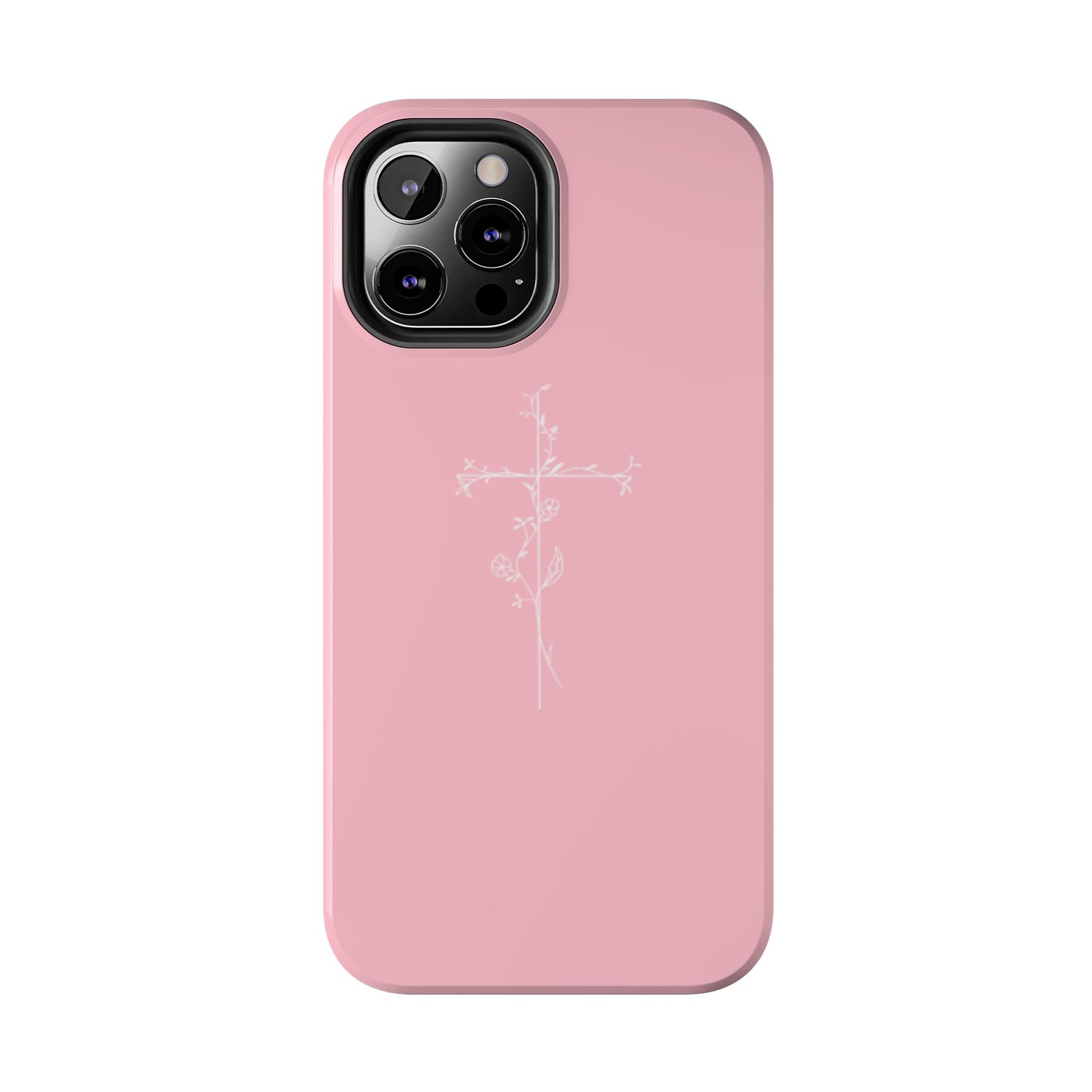 Floral Cross Phone Case