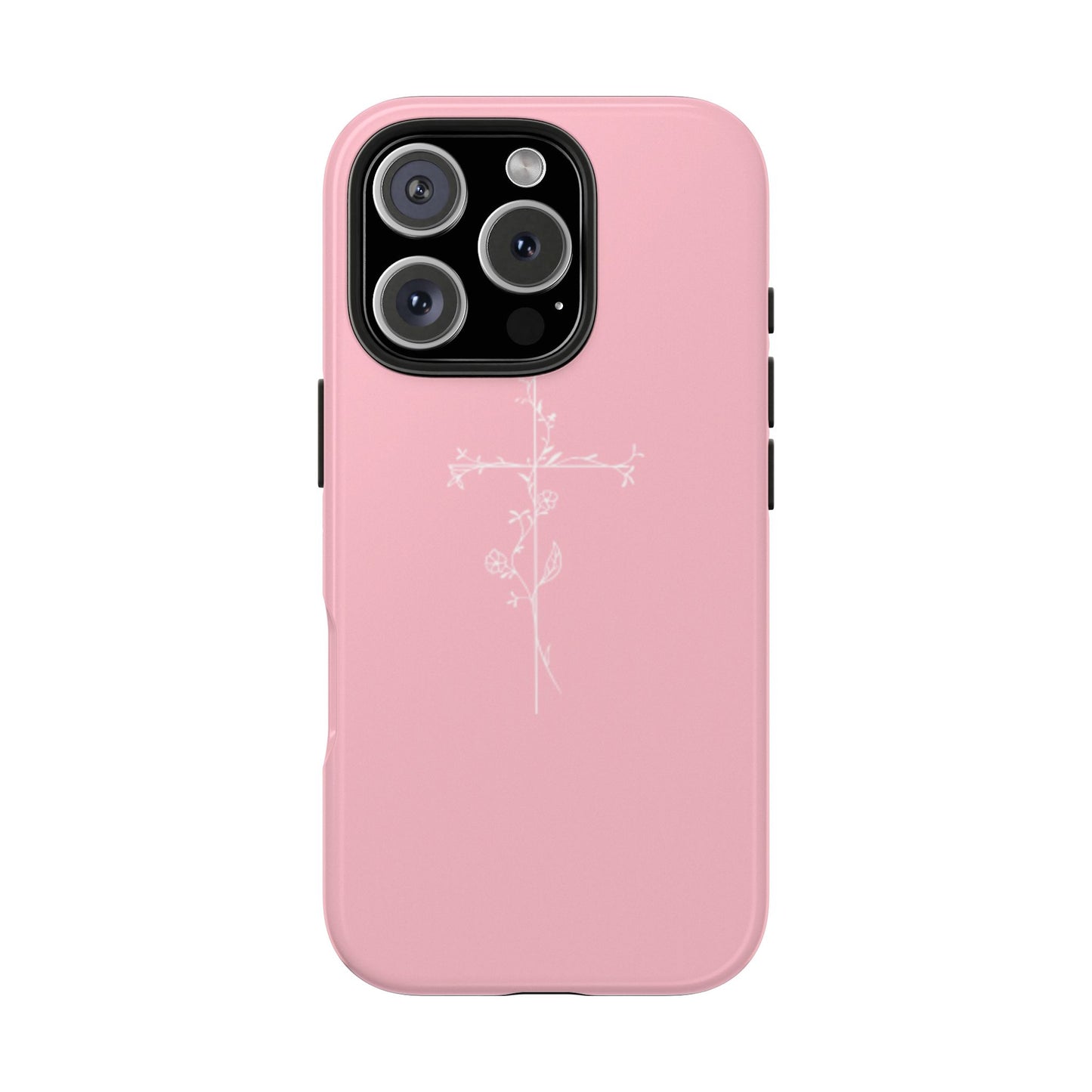 Floral Cross Phone Case